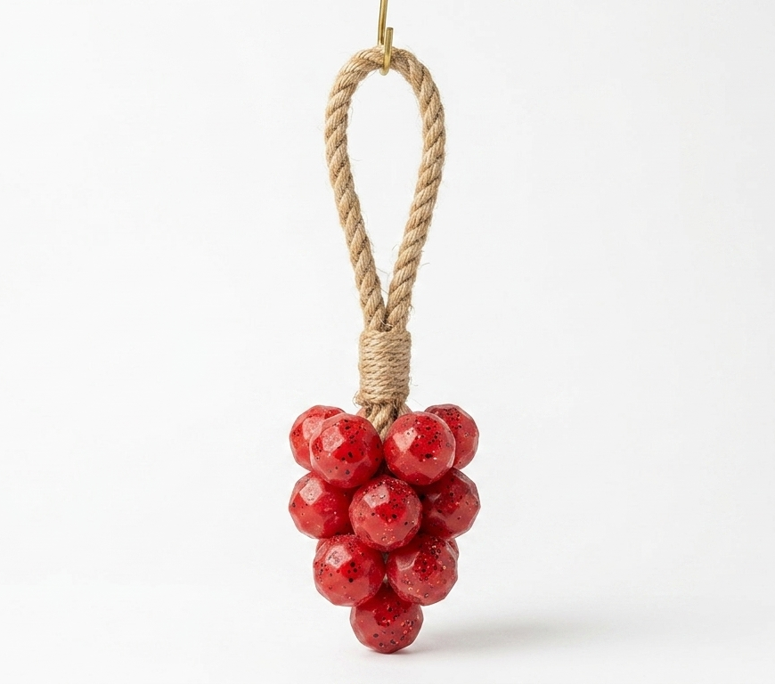 Sculpted Watermelon Spheres, Elegantly Hung. - Image 8