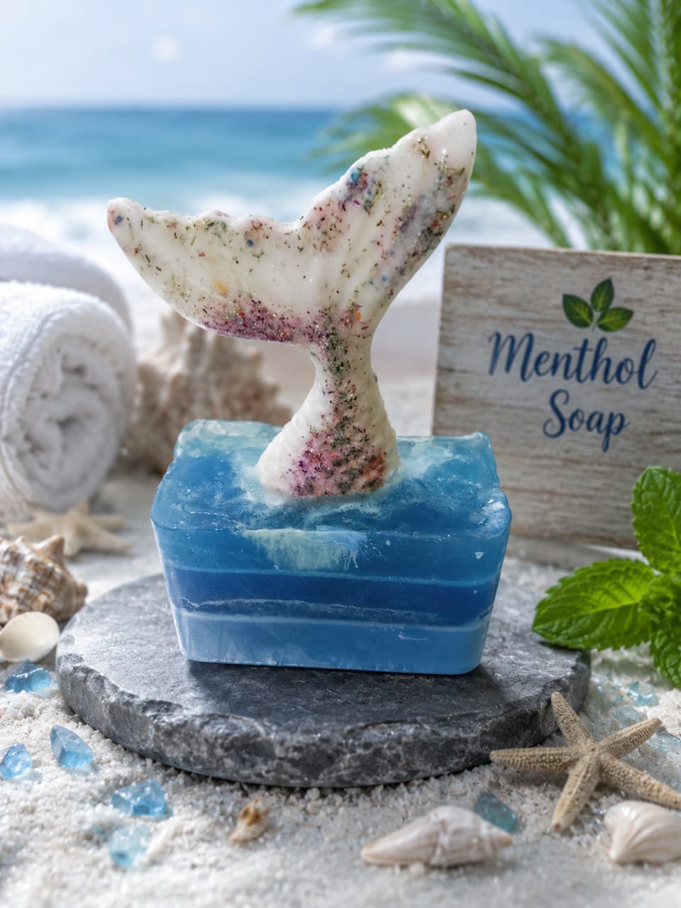 Ocean-Inspired Luxury, Infused with Cooling Menthol Crystals - Image 4