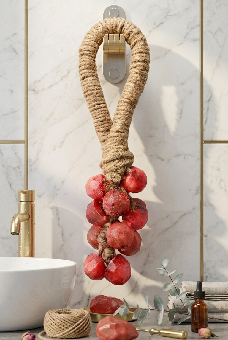 Sculpted Watermelon Spheres, Elegantly Hung. - Image 5