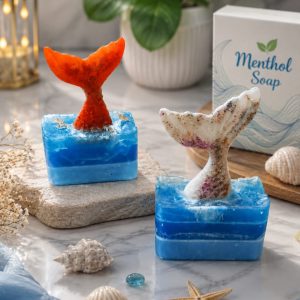 Ocean-Inspired Luxury, Infused with Cooling Menthol Crystals