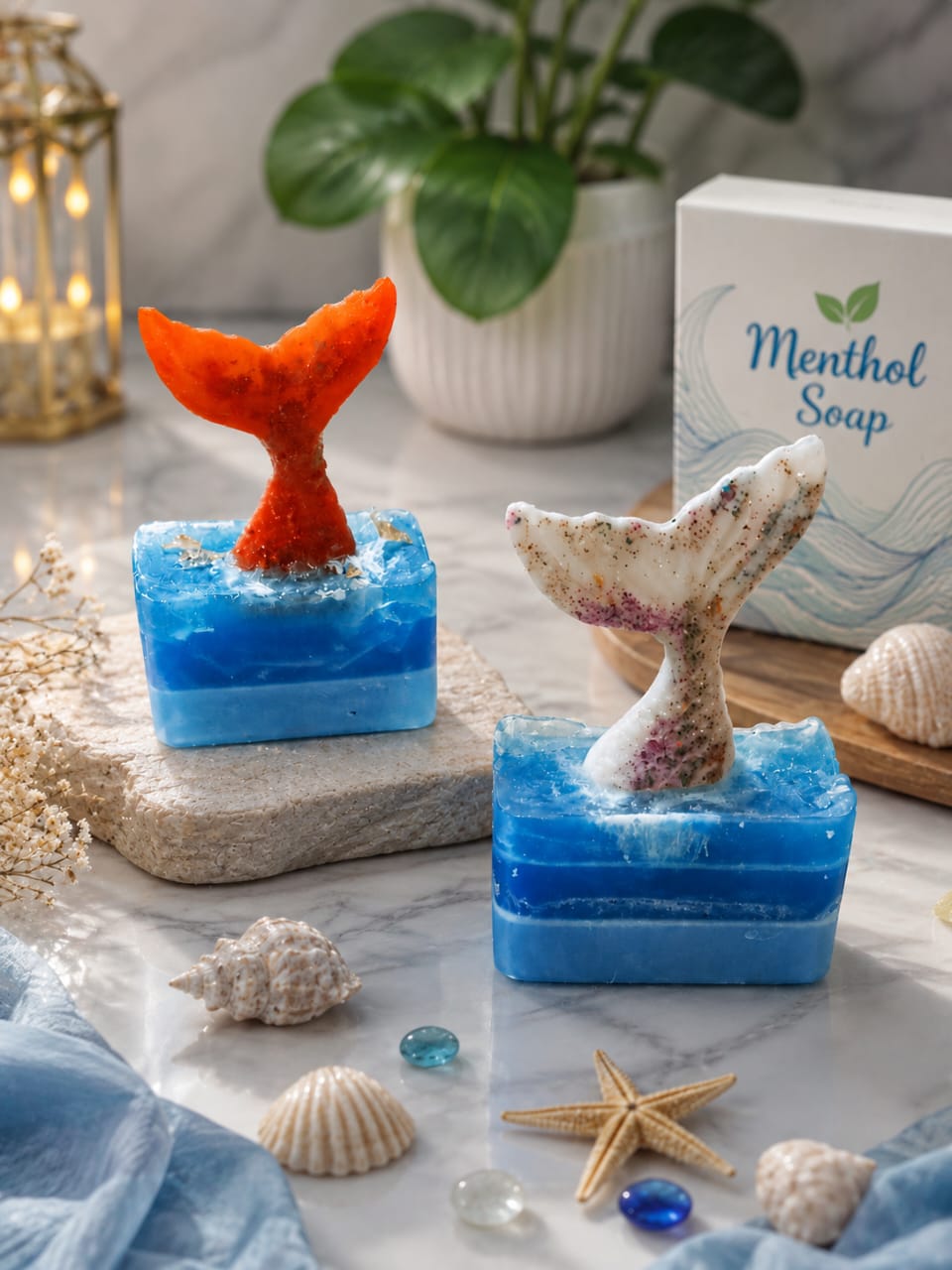 Ocean-Inspired Luxury, Infused with Cooling Menthol Crystals