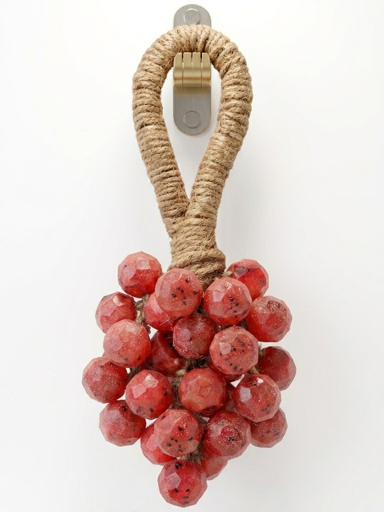 Sculpted Watermelon Spheres, Elegantly Hung. - Image 3