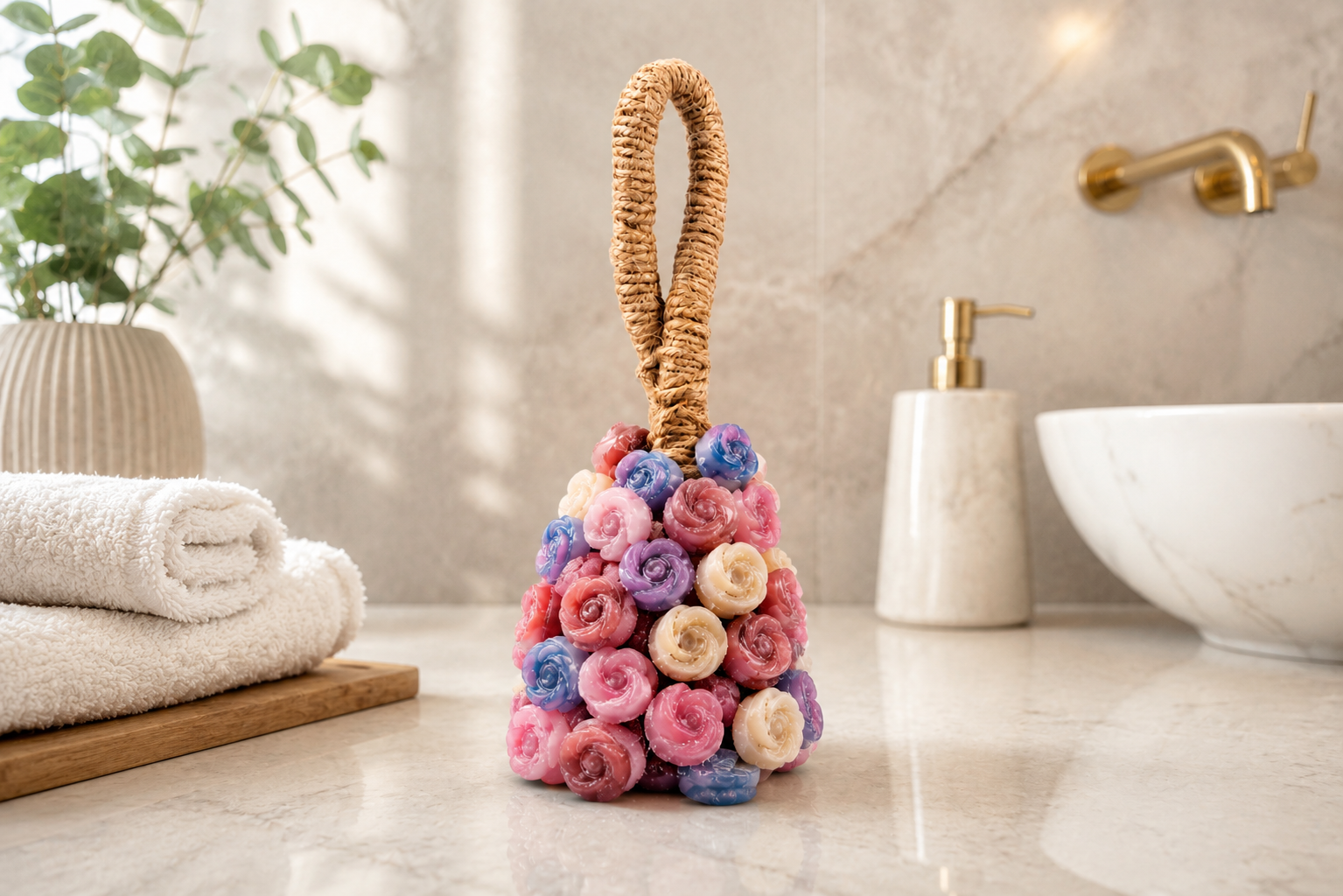 The Perfect Gift for Every Spa Lover - Handmade Flowers Soap - Image 2