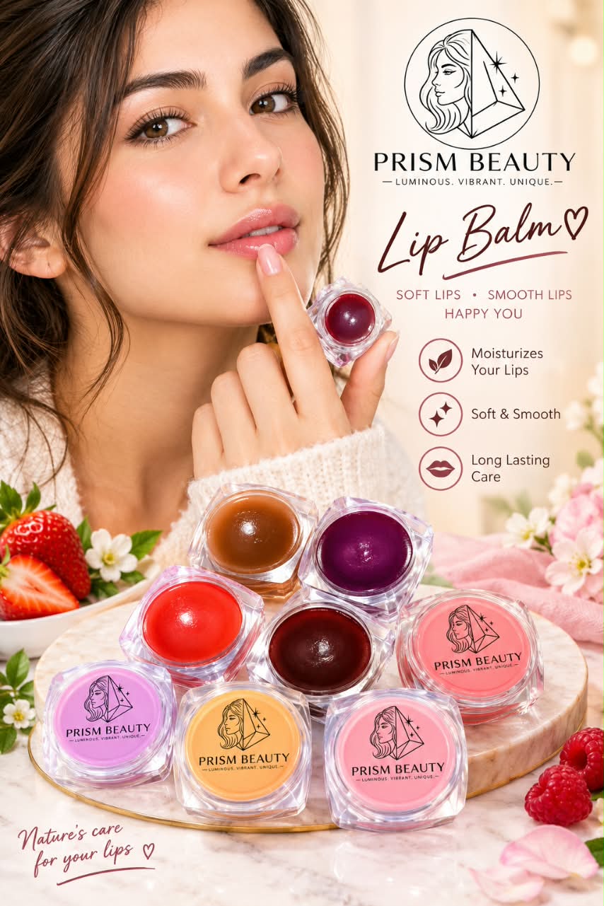 Prism Beauty Lip Balm — Luxurious Moisture for Soft, Smooth & Beautiful Lips - Image 3