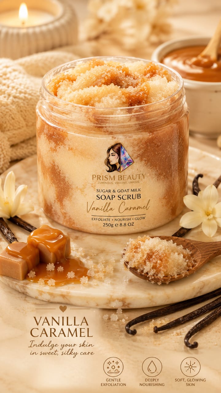 Caramel Sugar Scrub - Korean Glassy Skin - Image 5