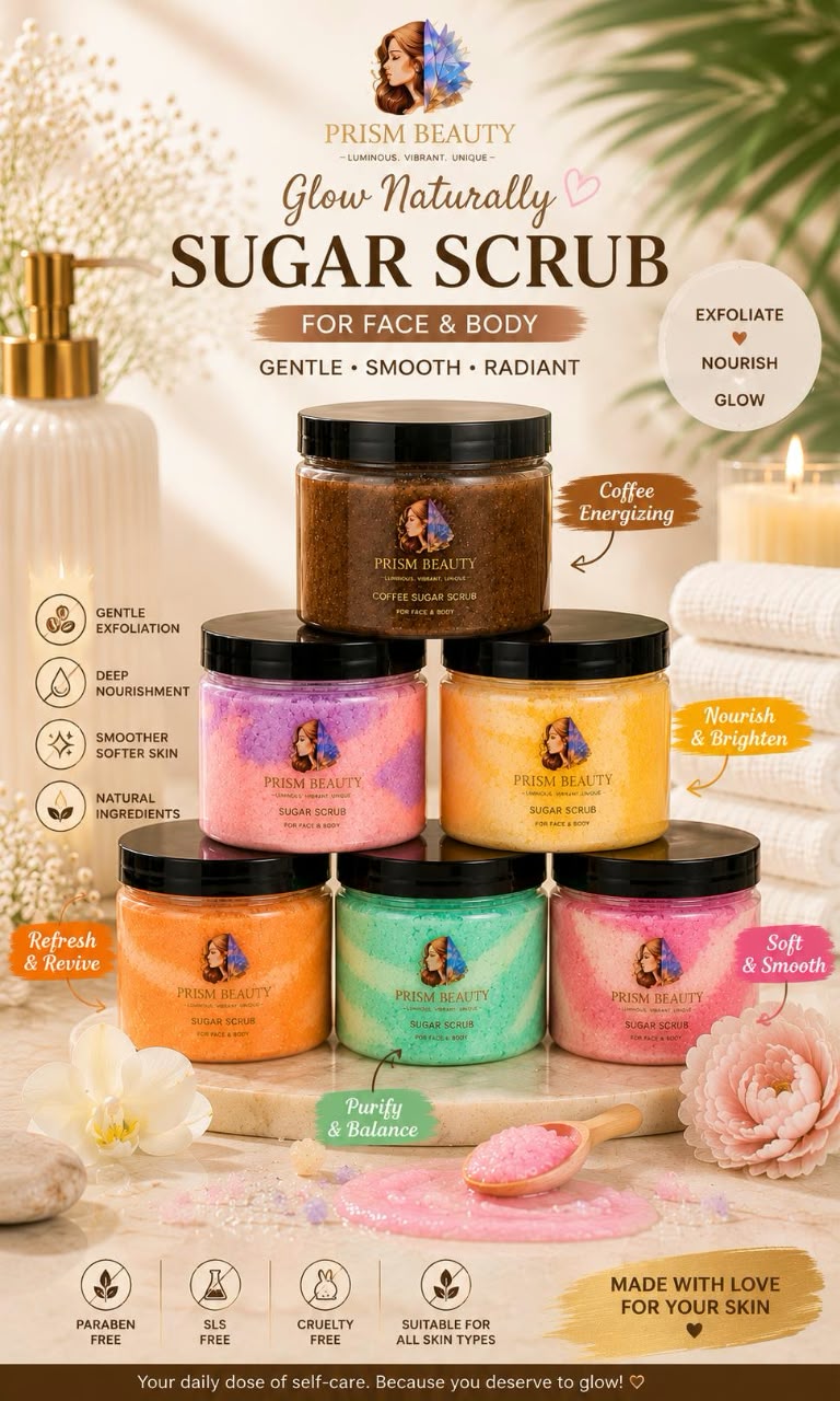 Caramel Sugar Scrub - Korean Glassy Skin